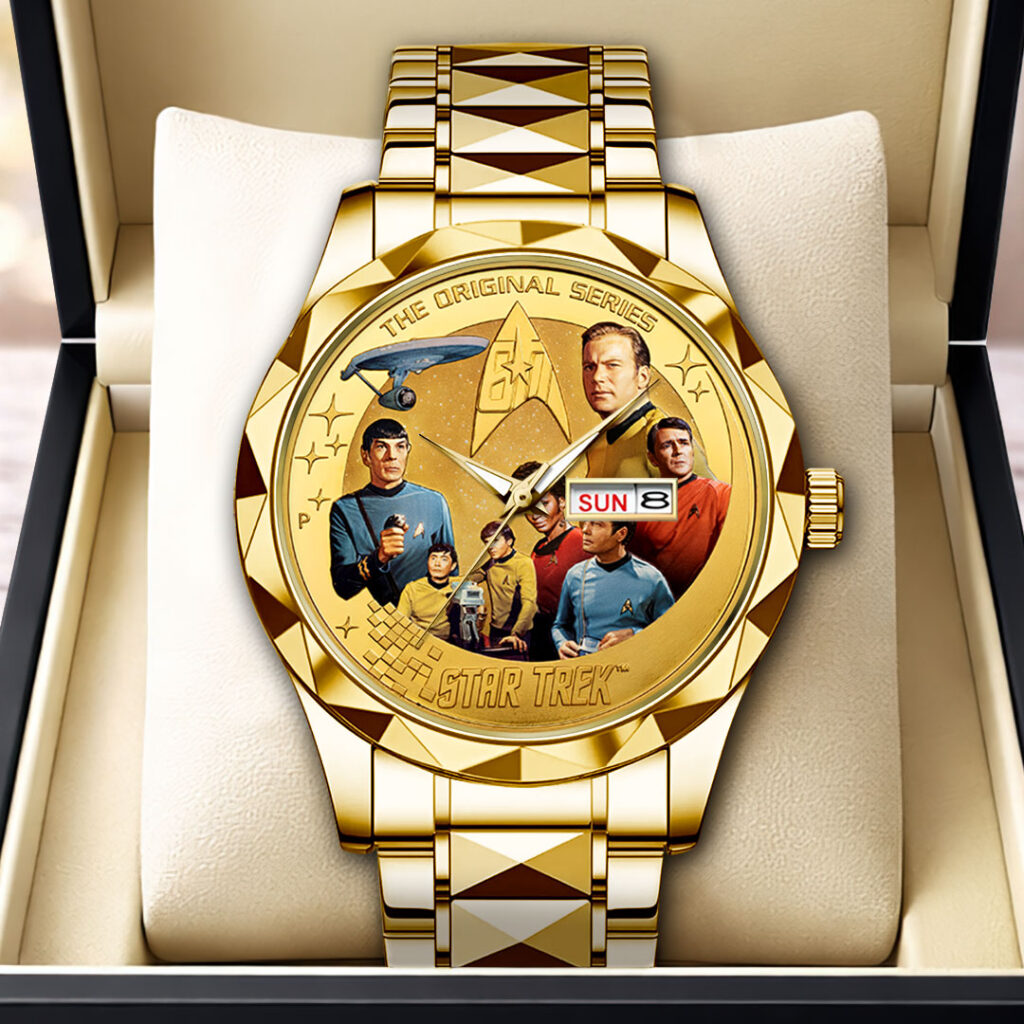 Star Trek 60th Anniversary Alloy Luxury Quartz Watch - HOATT17600