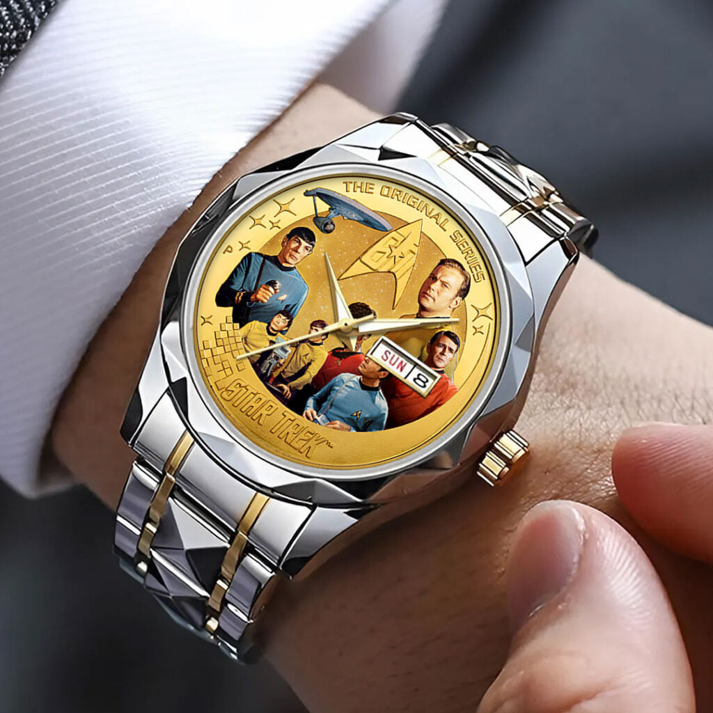 Star Trek 60th Anniversary Alloy Luxury Quartz Watch - HOATT17600