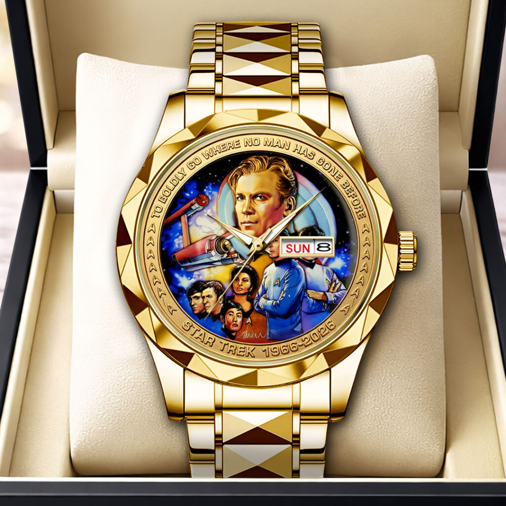 Star Trek 60th Anniversary Alloy Luxury Quartz Watch - HOATT17613