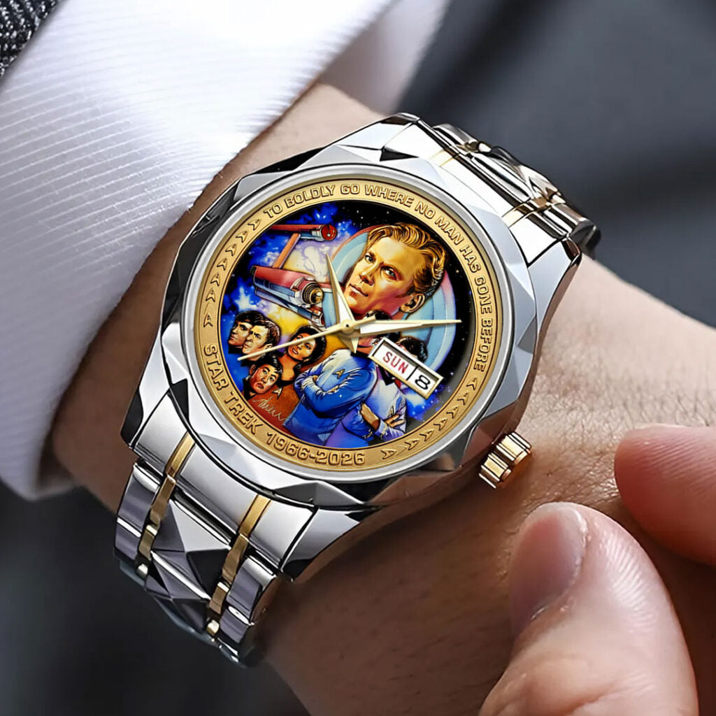 Star Trek 60th Anniversary Alloy Luxury Quartz Watch - HOATT17613
