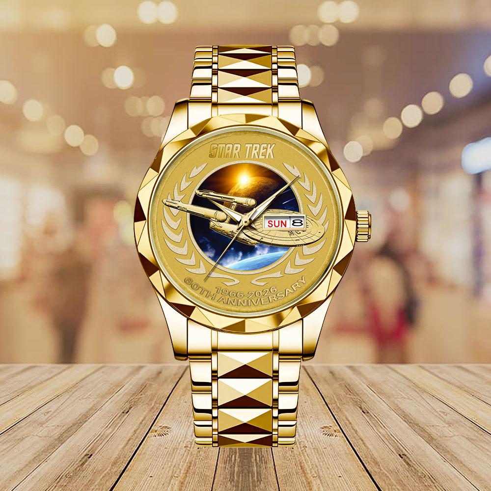 Star Trek 60th Anniversary Alloy Luxury Quartz Watch - MAITM12570