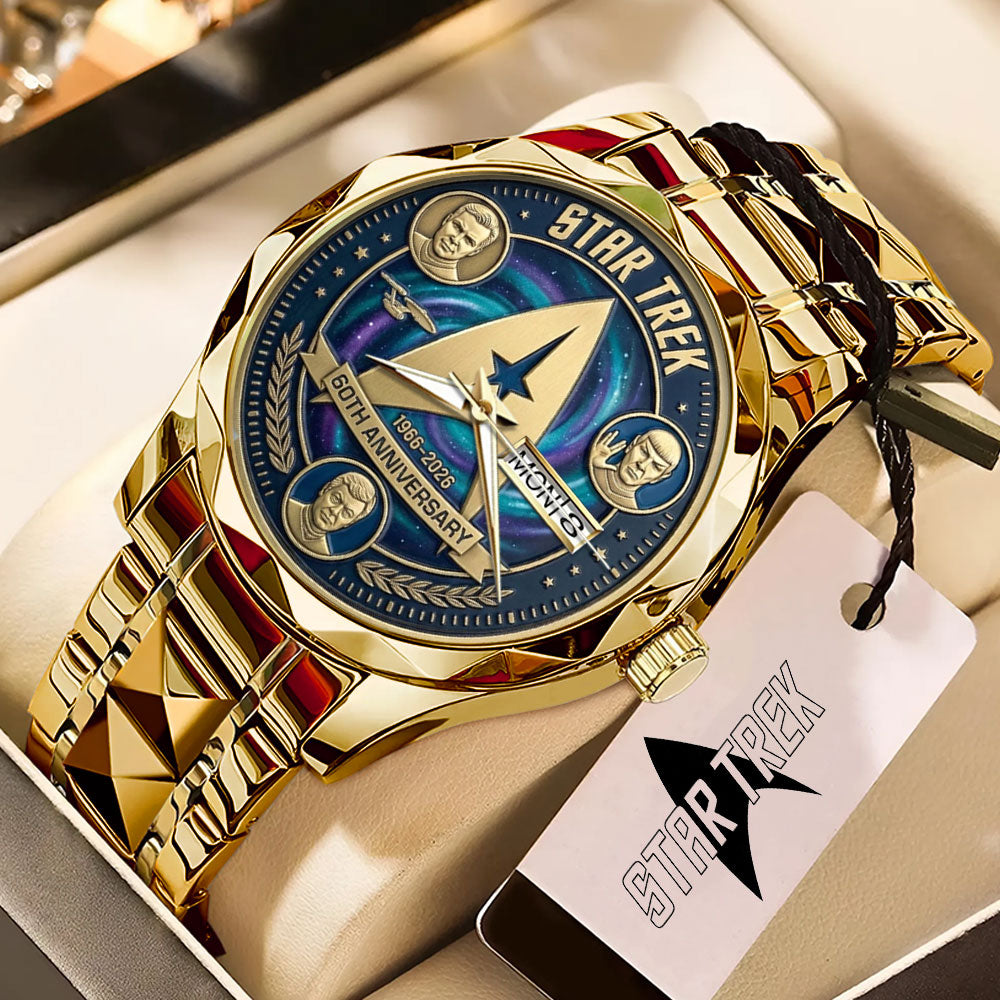 Star Trek 60th Anniversary Alloy Luxury Quartz Watch - MAITM14971