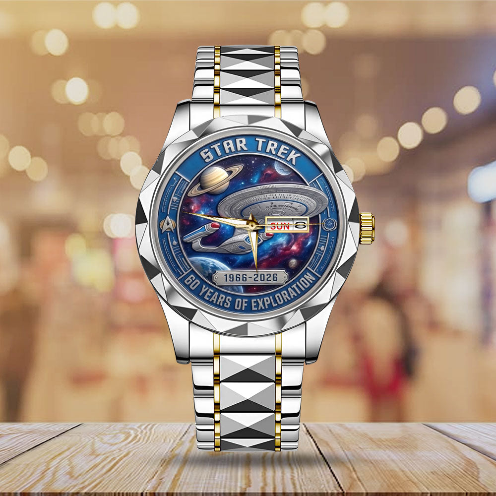 Star Trek 60th Anniversary Alloy Luxury Quartz Watch - MAITM14968