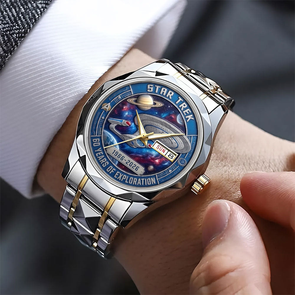 Star Trek 60th Anniversary Alloy Luxury Quartz Watch - MAITM14968