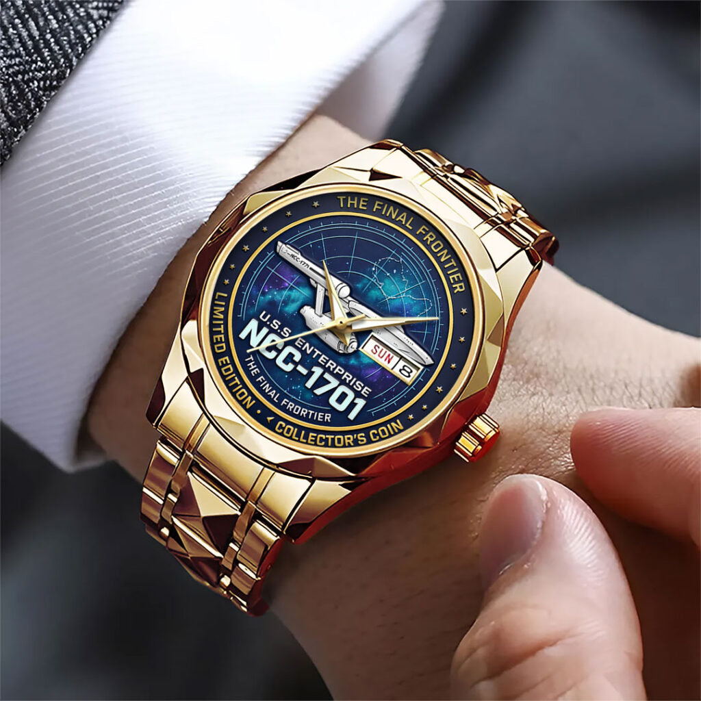 Star Trek 60th Anniversary Alloy Luxury Quartz Watch - TANTN21419