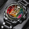 Star Trek 60th Anniversary Black Stainless Steel Watch - TMTHU8620