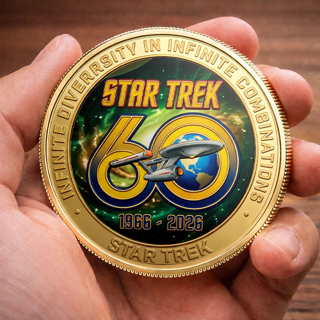 Star Trek 60th Anniversary Commemorative Coin – TMTHU8044