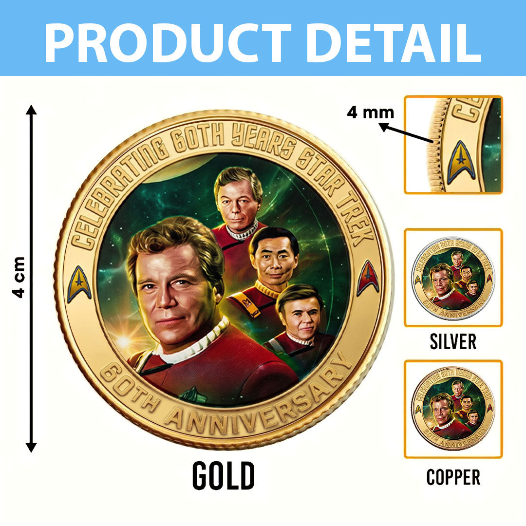 Star Trek 60th Anniversary Commemorative Coin – TMTHU8044