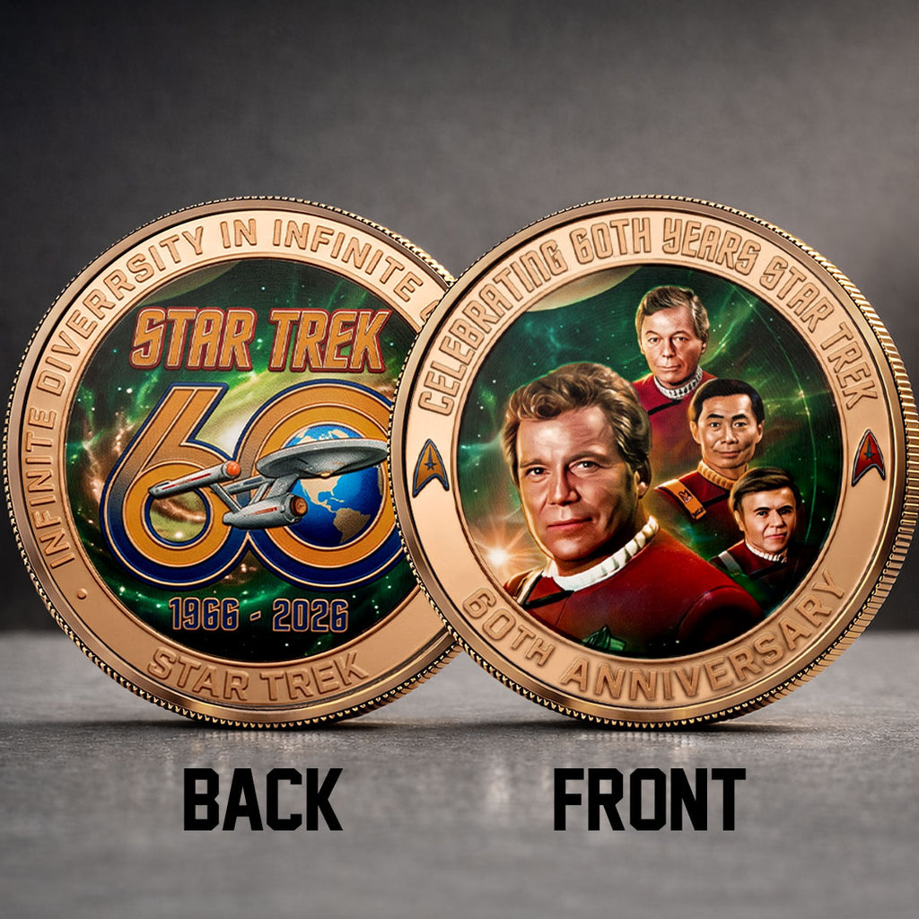 Star Trek 60th Anniversary Commemorative Coin – TMTHU8044