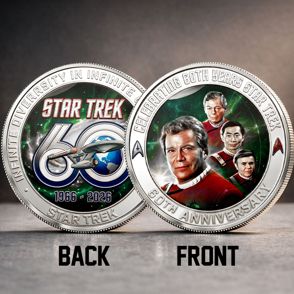 Star Trek 60th Anniversary Commemorative Coin – TMTHU8044