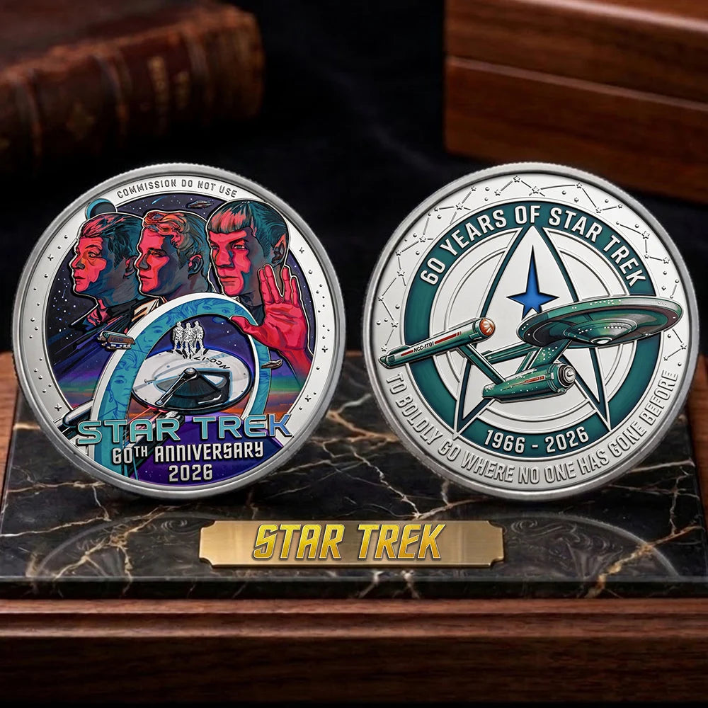 Star Trek 60th Anniversary Commemorative Coin – TMTHU8611