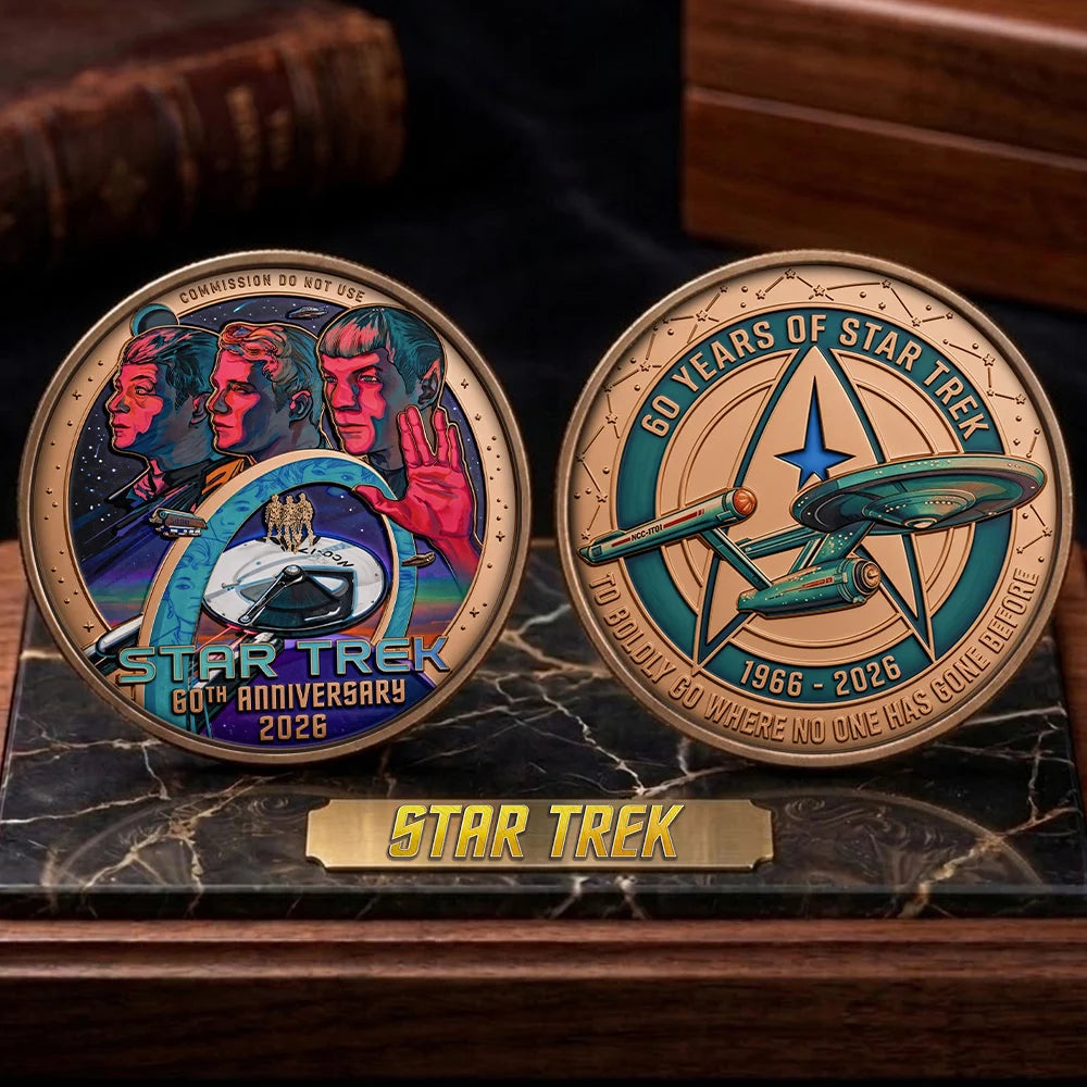 Star Trek 60th Anniversary Commemorative Coin – TMTHU8611