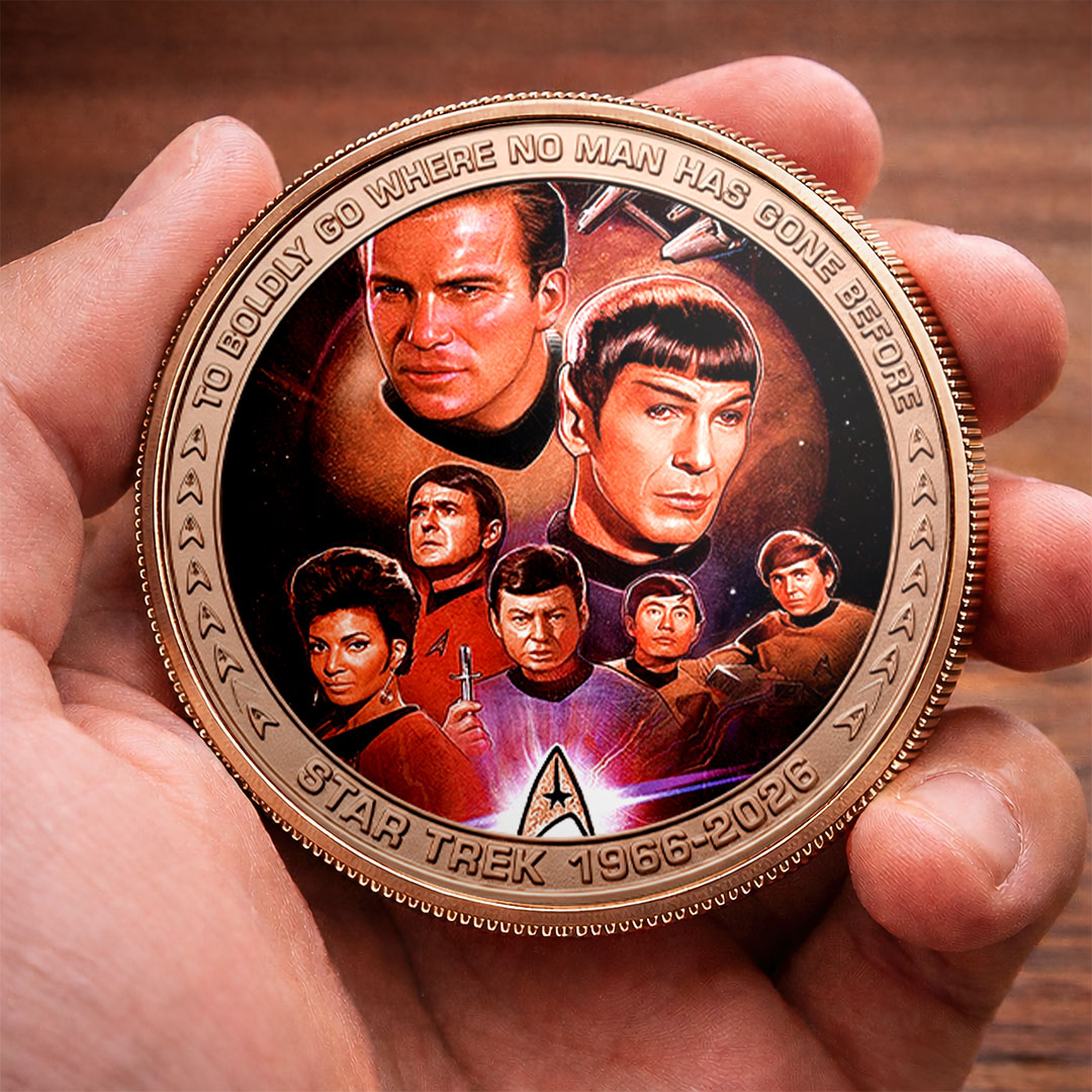 Star Trek 60th Anniversary Commemorative Coin – HOATT20126