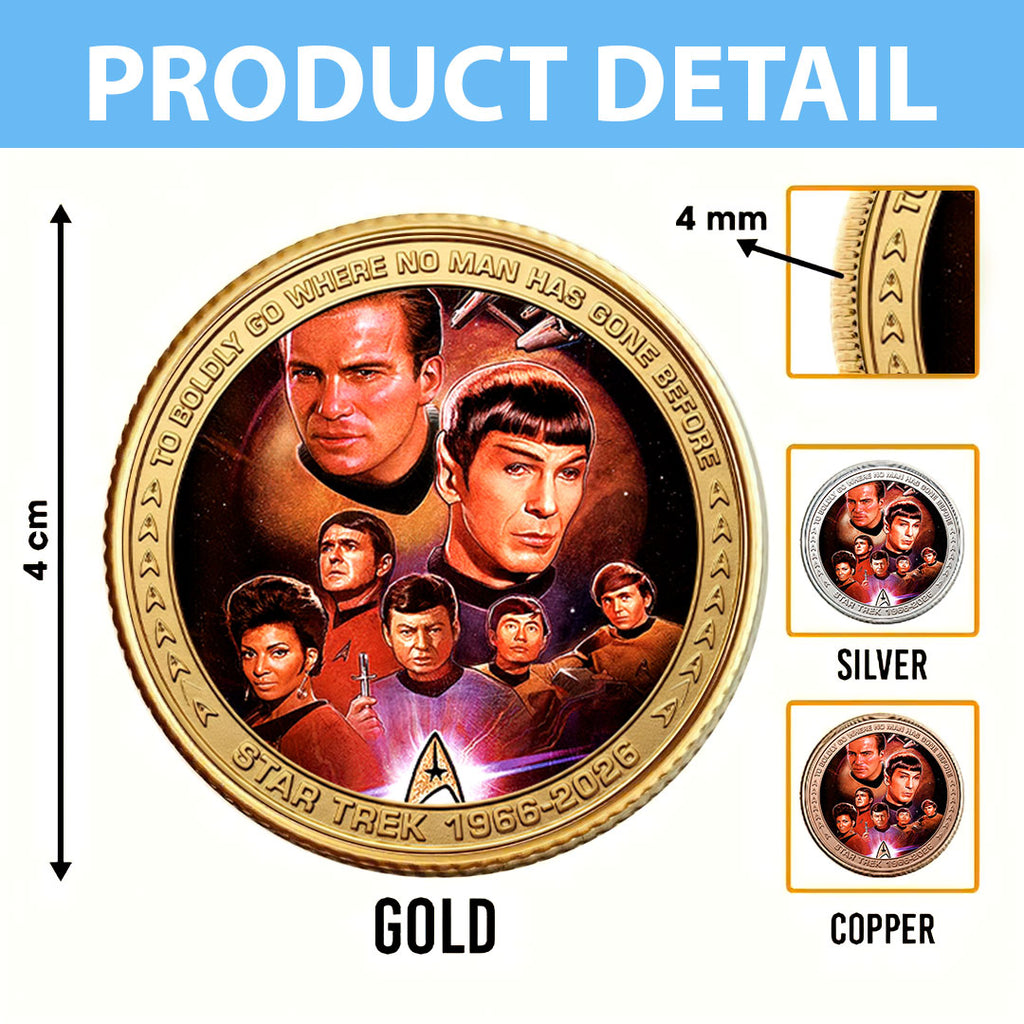 Star Trek 60th Anniversary Commemorative Coin – HOATT20126
