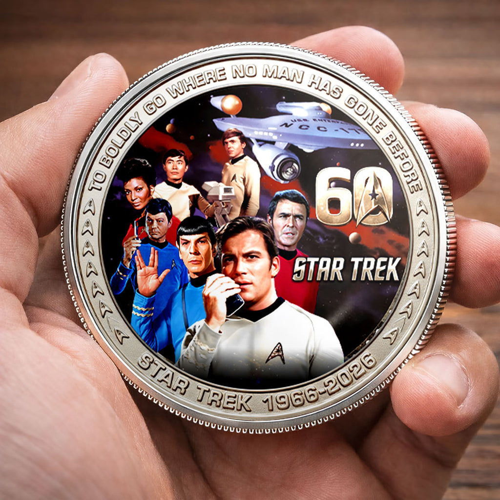 Star Trek 60th Anniversary Commemorative Coin – HOATT17767