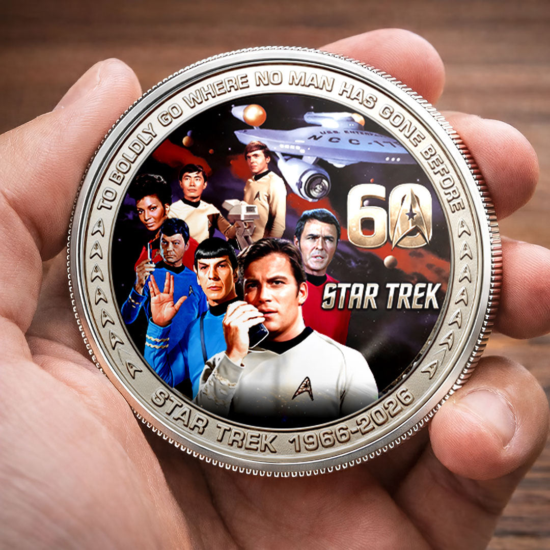 Star Trek 60th Anniversary Commemorative Coin – HOATT17767
