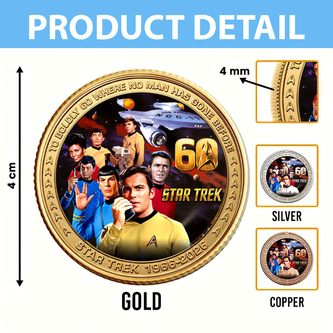Star Trek 60th Anniversary Commemorative Coin – HOATT17767