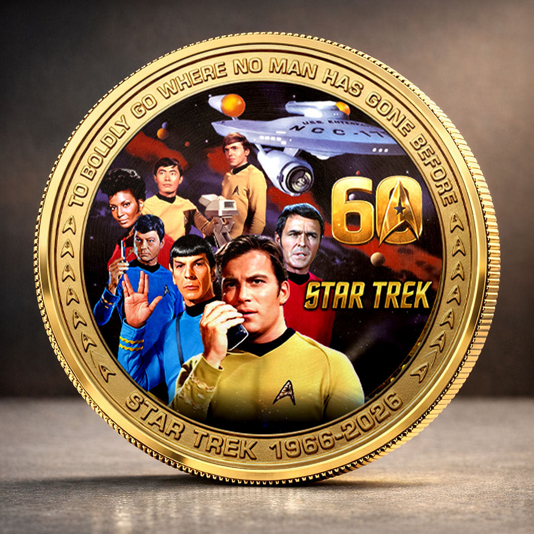 Star Trek 60th Anniversary Commemorative Coin – HOATT17767