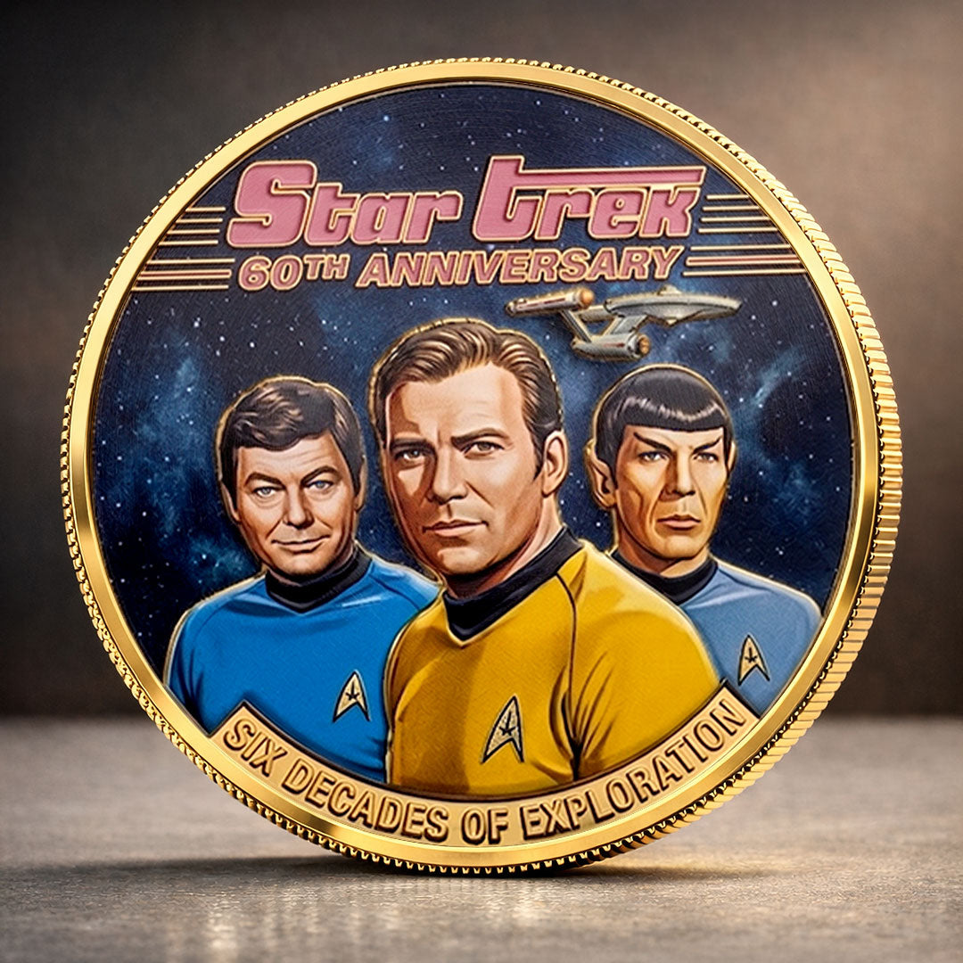 Star Trek 60th Anniversary Commemorative Coin – TMTHU7867