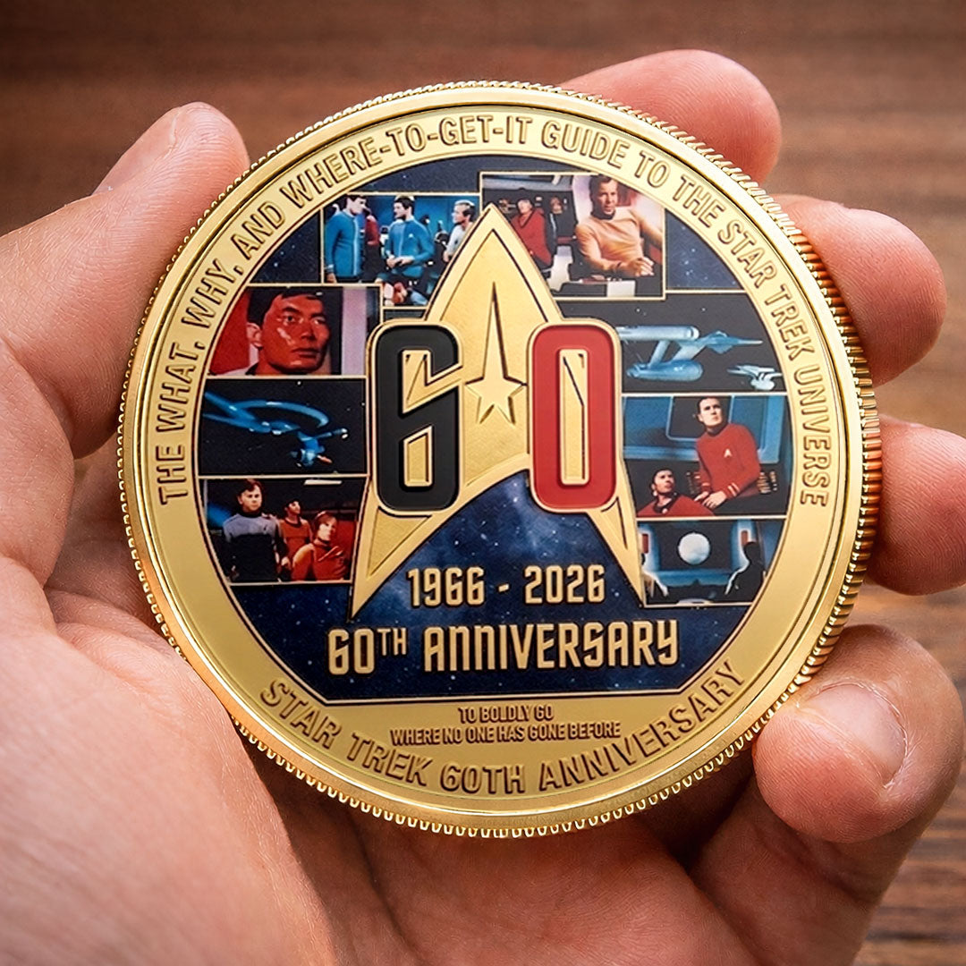 Star Trek 60th Anniversary Commemorative Coin – TMTHU7867