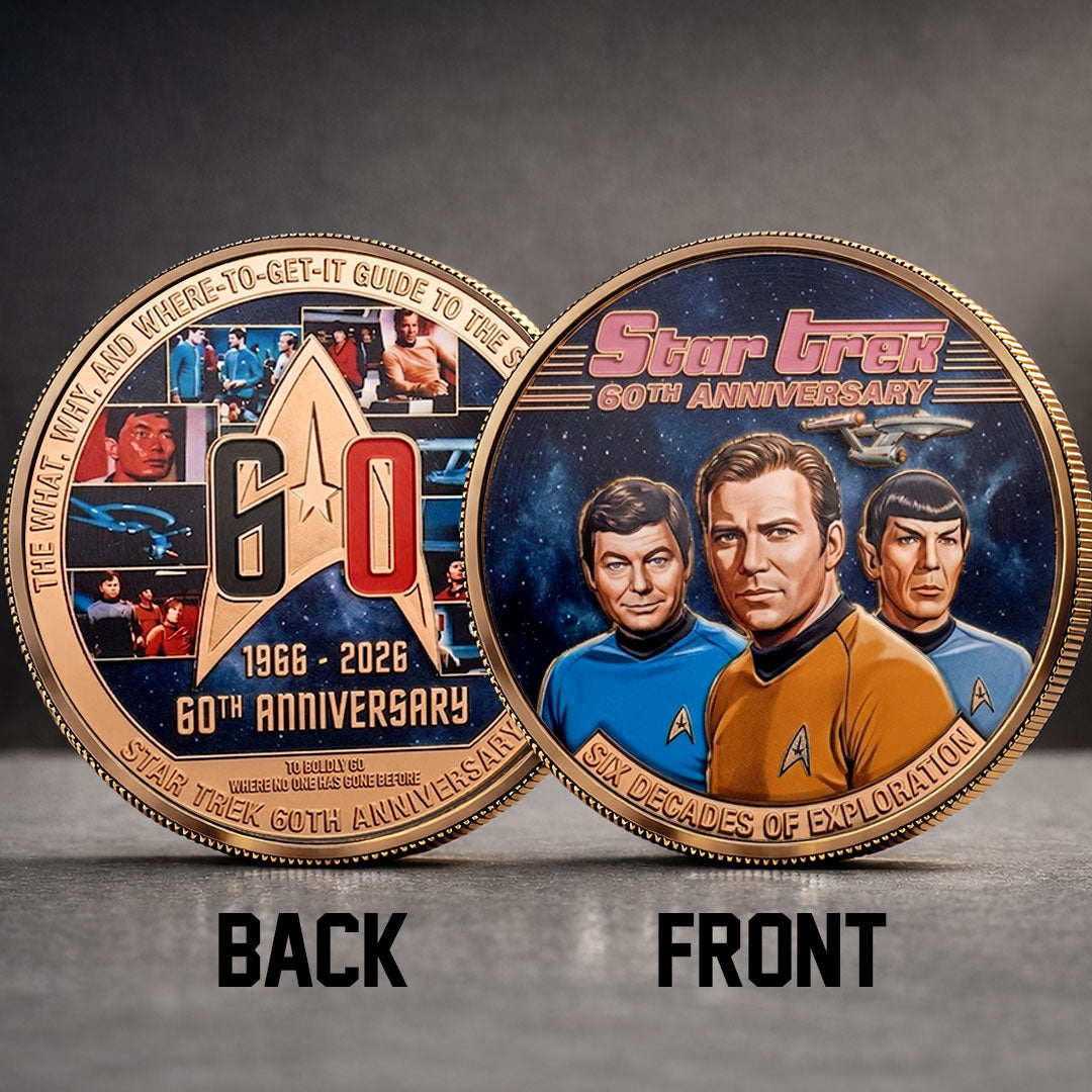Star Trek 60th Anniversary Commemorative Coin – TMTHU7867