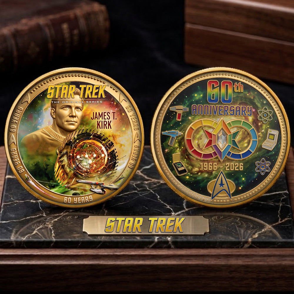 Star Trek 60th Anniversary Commemorative Coin – TMTHU7994