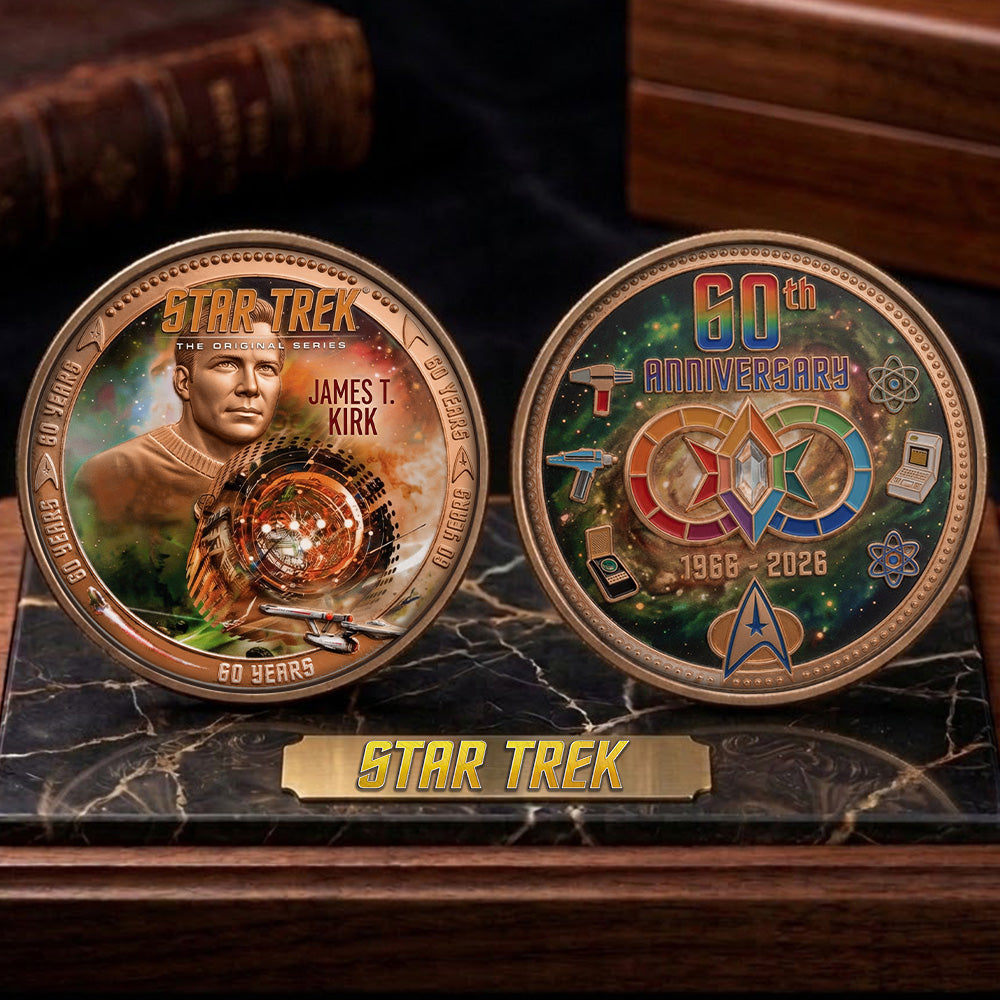 Star Trek 60th Anniversary Commemorative Coin – TMTHU7994