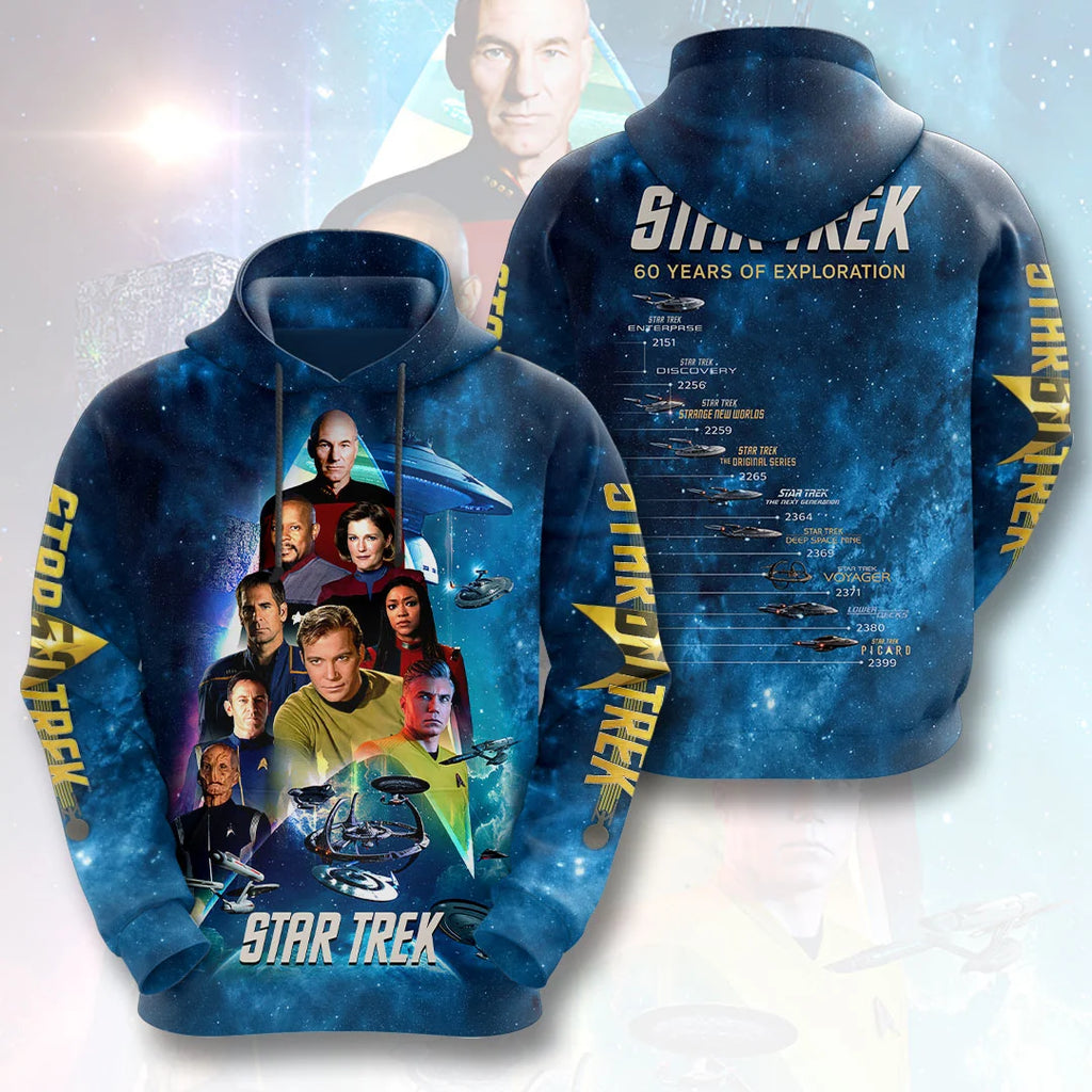 Star Trek 60th Anniversary 3D Apparel – HOATT20617