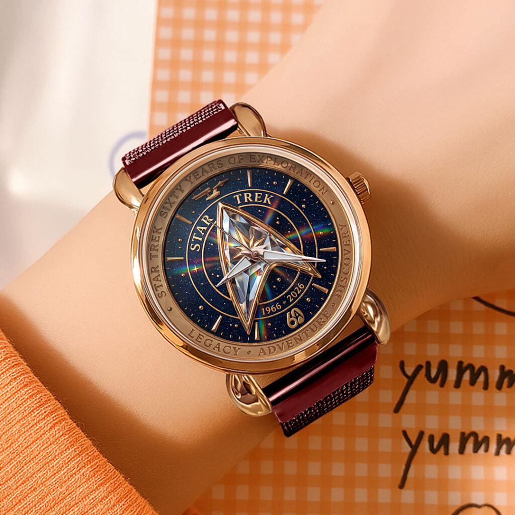 Star Trek 60th Anniversary Mesh Strap Quartz Watch - TMTHU7626