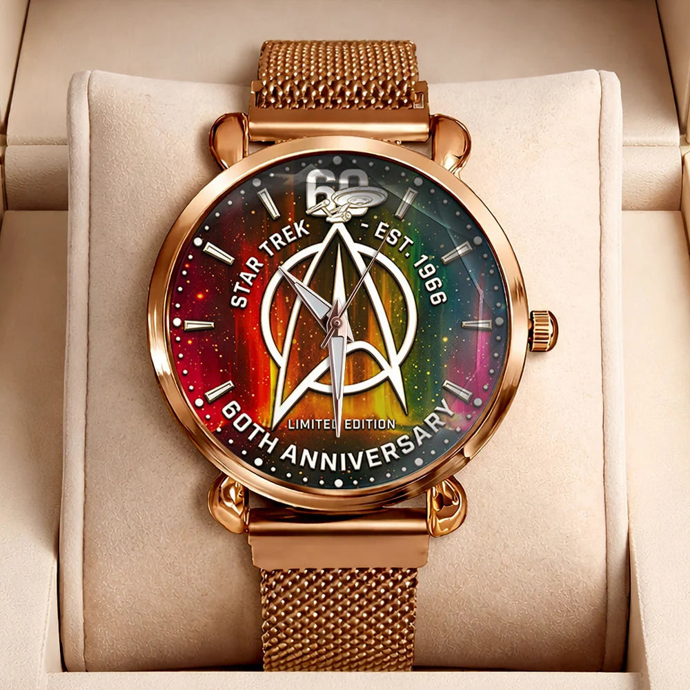 Star Trek 60th Anniversary Mesh Strap Quartz Watch - TMTHU8621