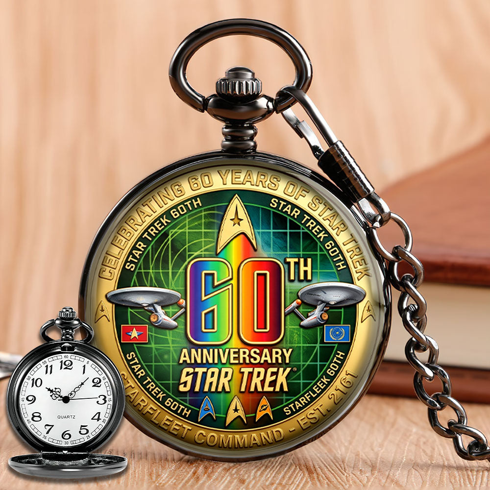 Star Trek 60th Anniversary Pocket Watch - TMTHU7848