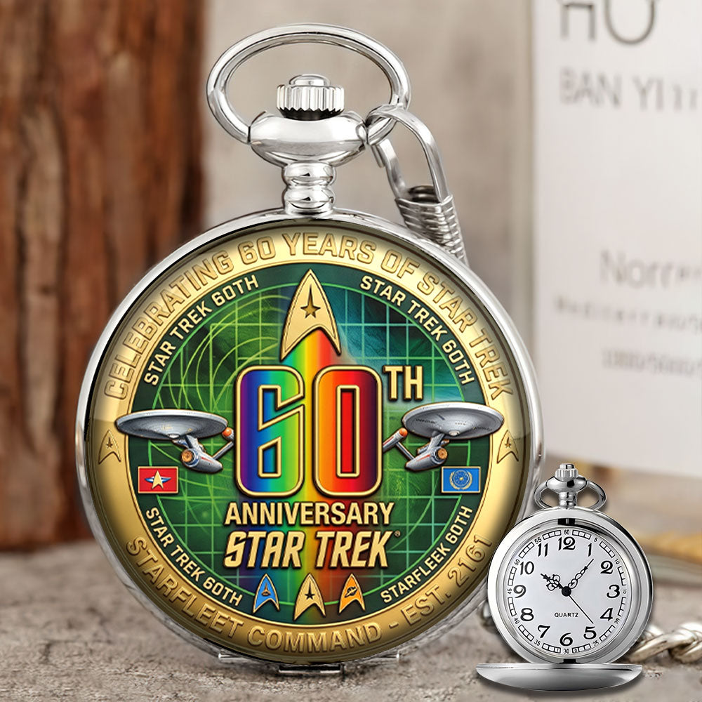 Star Trek 60th Anniversary Pocket Watch - TMTHU7848