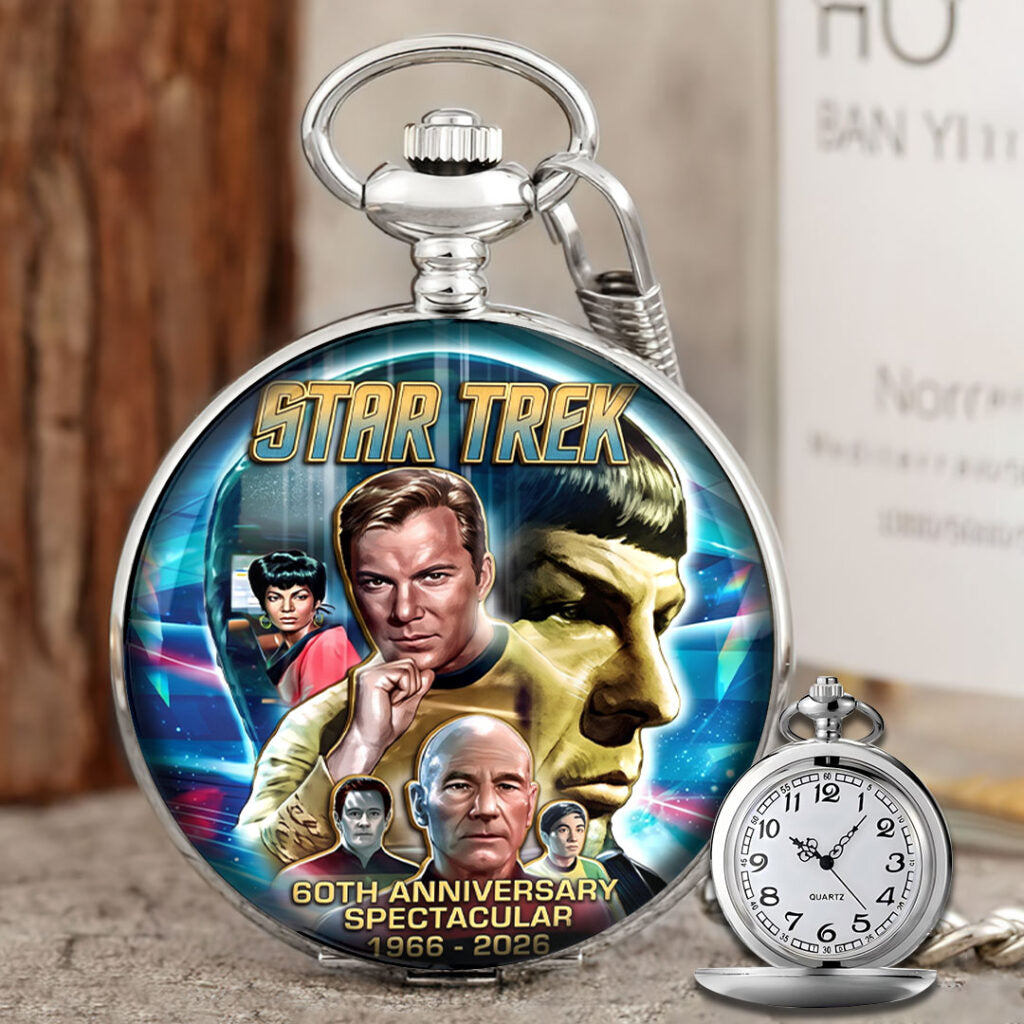 Star Trek 60th Anniversary Pocket Watch - TMTHU7851