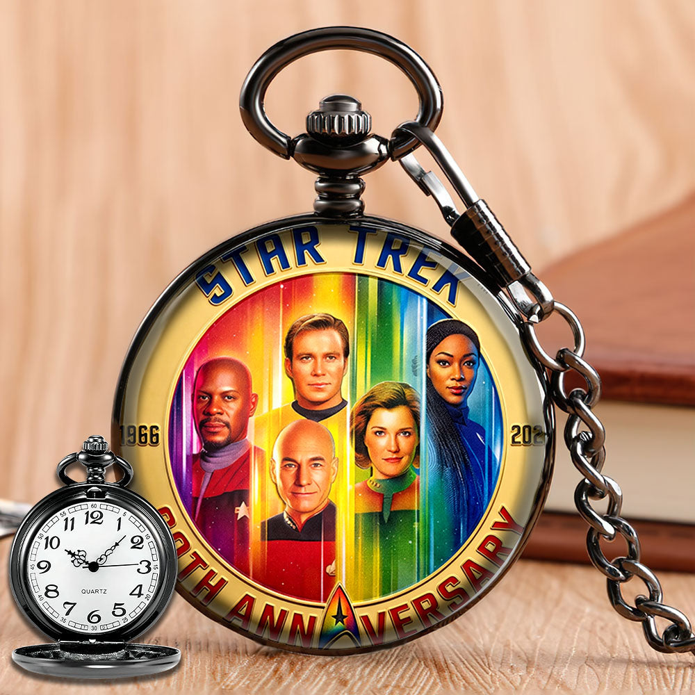 Star Trek 60th Anniversary Pocket Watch - TMTHU7852