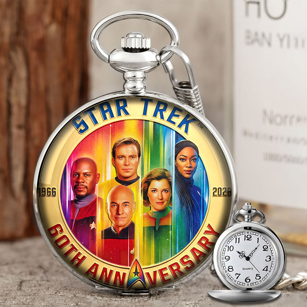 Star Trek 60th Anniversary Pocket Watch - TMTHU7852