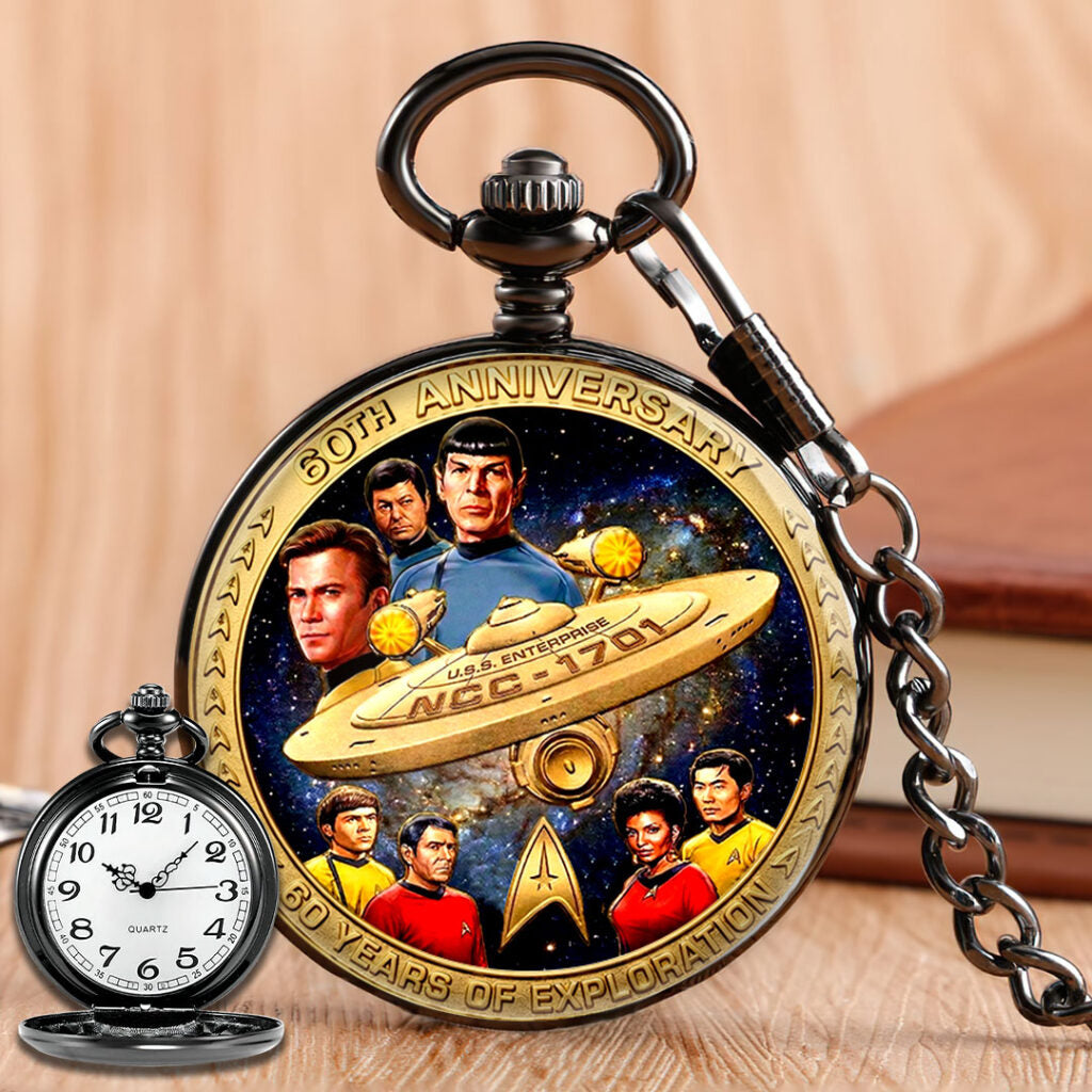 Star Trek 60th Anniversary Pocket Watch - HOATT17014