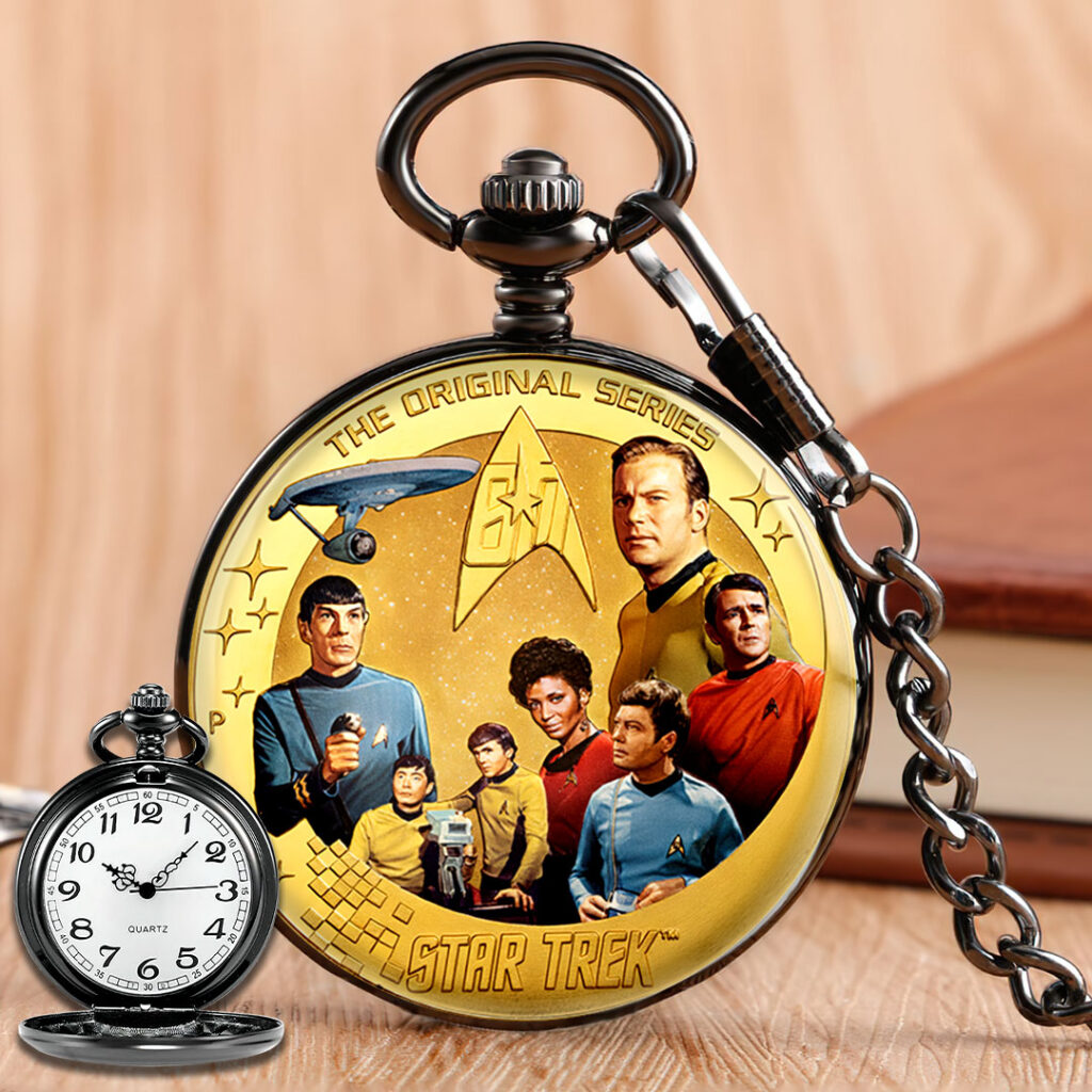 Star Trek 60th Anniversary Pocket Watch - HOATT17015