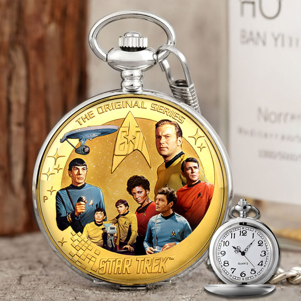 Star Trek 60th Anniversary Pocket Watch - HOATT17015