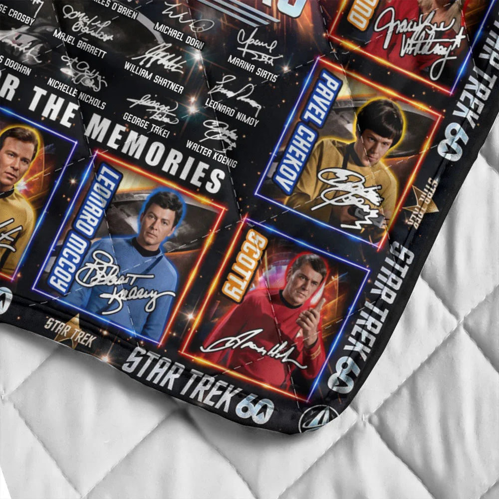 Star Trek 60th Anniversary Quilt Blanket - TMTHU8891