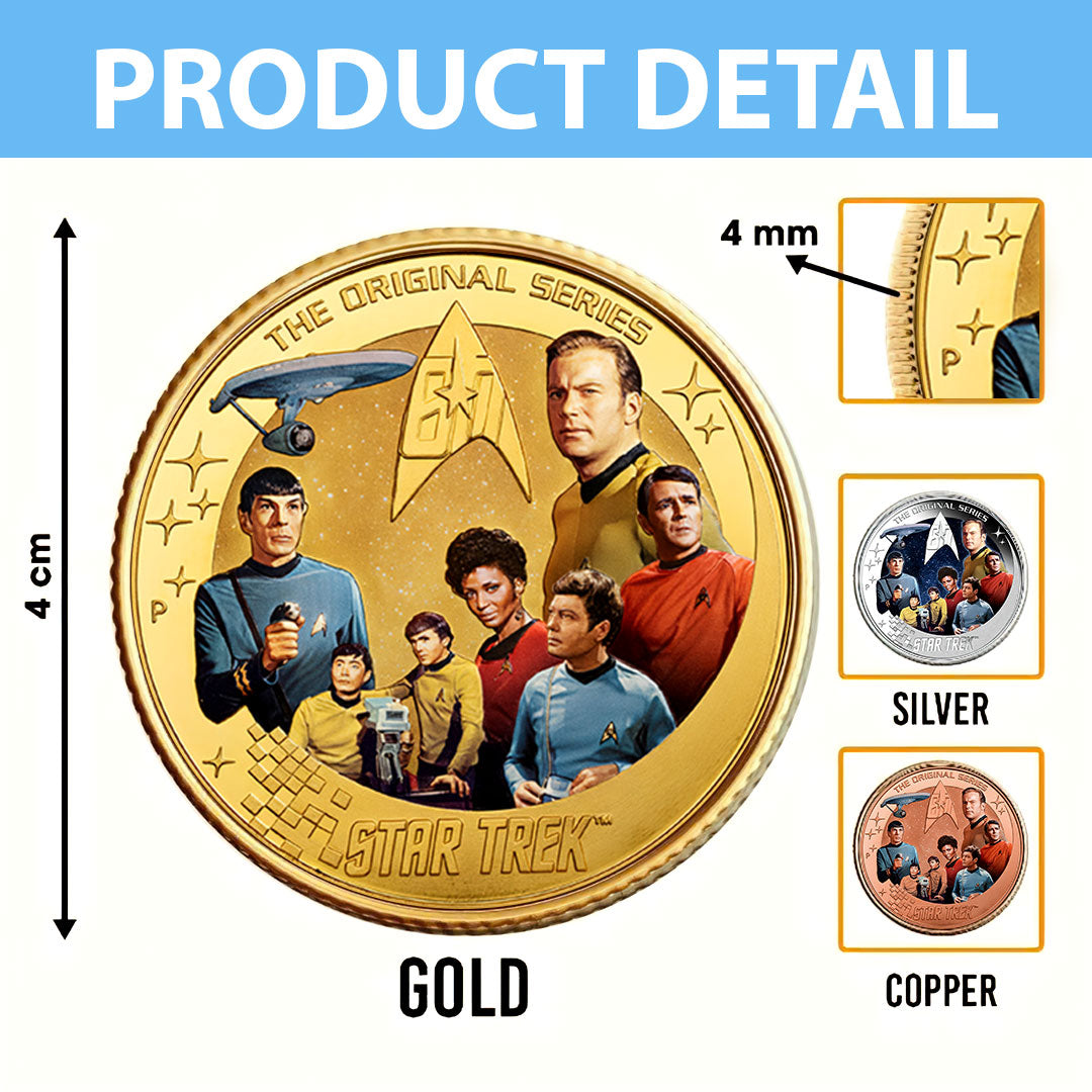 Star Trek 60th Anniversary Commemorative Coin – HOATT17000