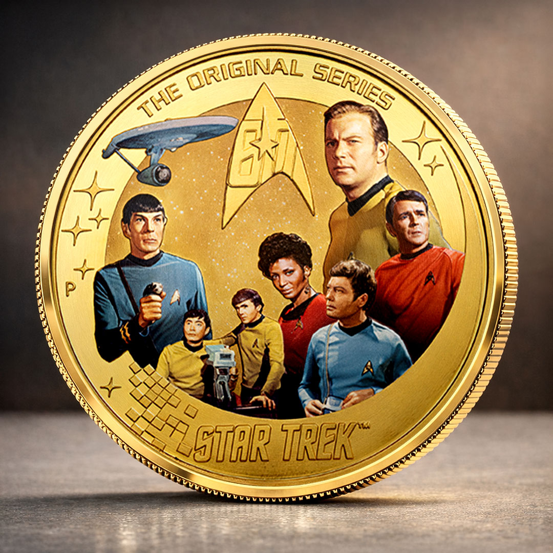 Star Trek 60th Anniversary Commemorative Coin – HOATT17000