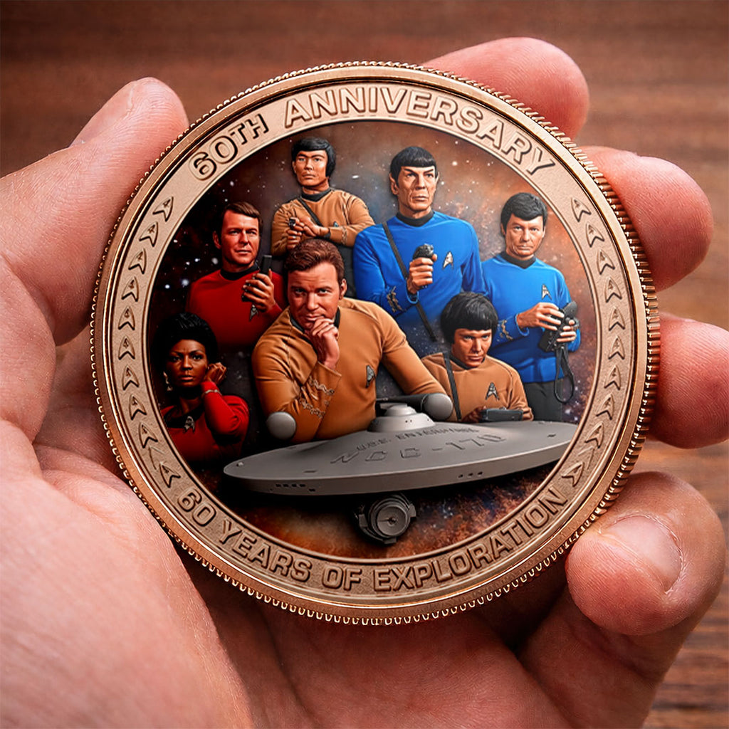 Star Trek 60th Anniversary Commemorative Coin – HOATT17660