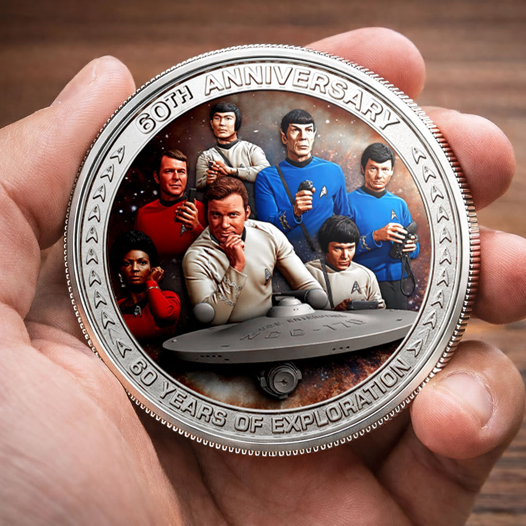 Star Trek 60th Anniversary Commemorative Coin – HOATT17660
