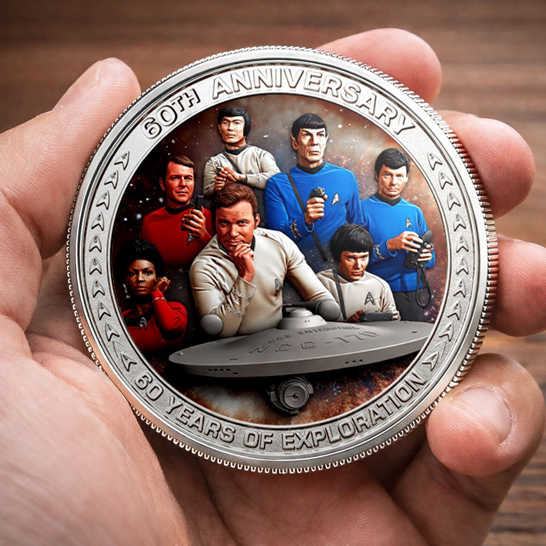 Star Trek 60th Anniversary Commemorative Coin – HOATT17660