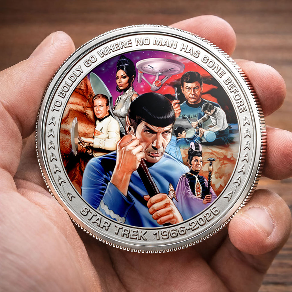 Star Trek 60th Anniversary Commemorative Coin – HOATT17664