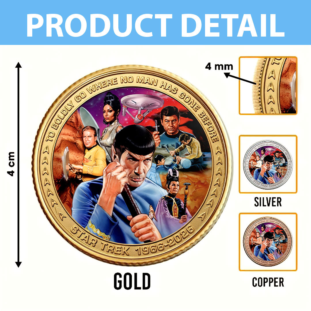 Star Trek 60th Anniversary Commemorative Coin – HOATT17664