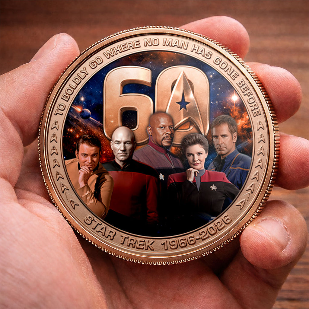 Star Trek 60th Anniversary Commemorative Coin – HOATT17667
