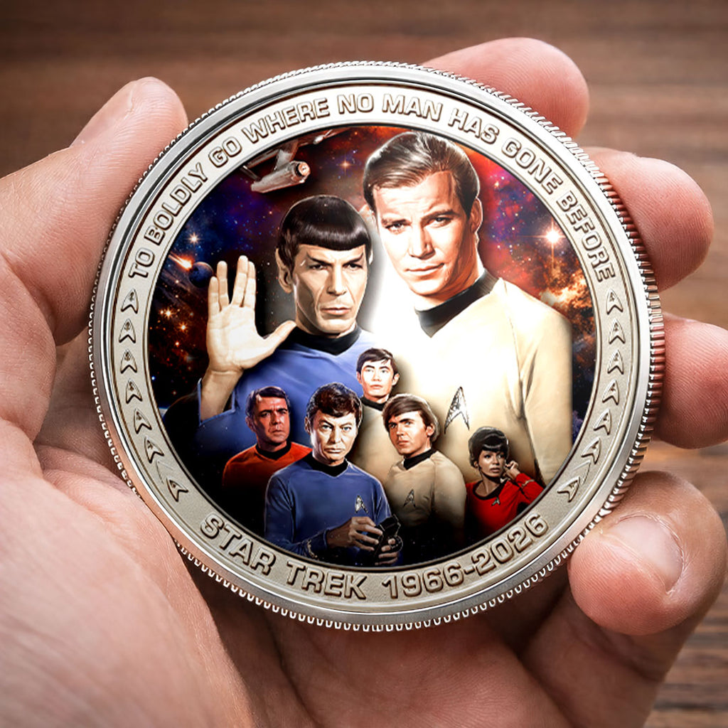 Star Trek 60th Anniversary Commemorative Coin – HOATT17851