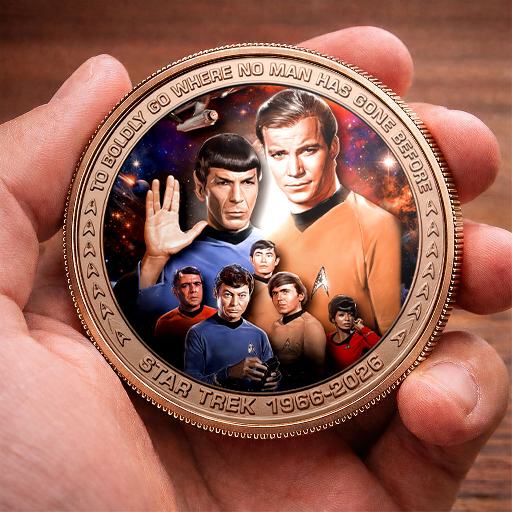 Star Trek 60th Anniversary Commemorative Coin – HOATT17851