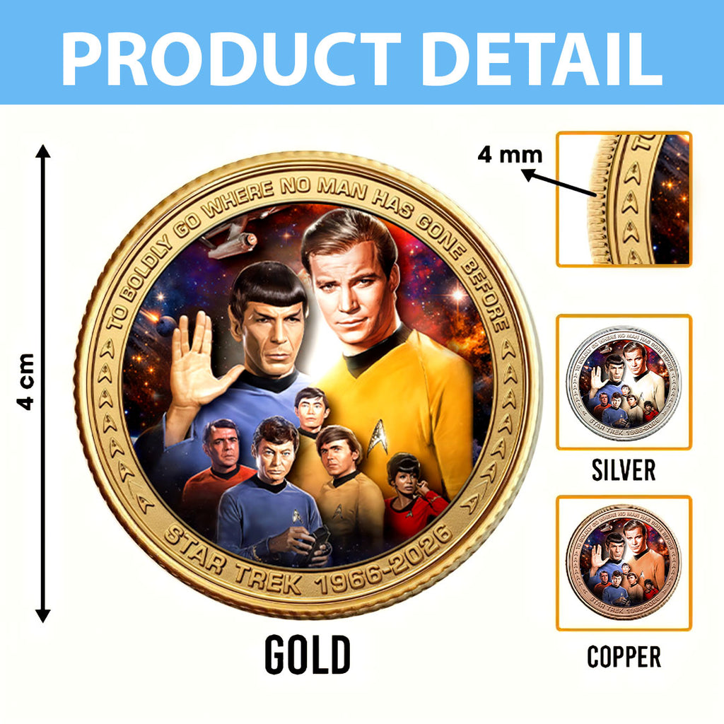 Star Trek 60th Anniversary Commemorative Coin – HOATT17851